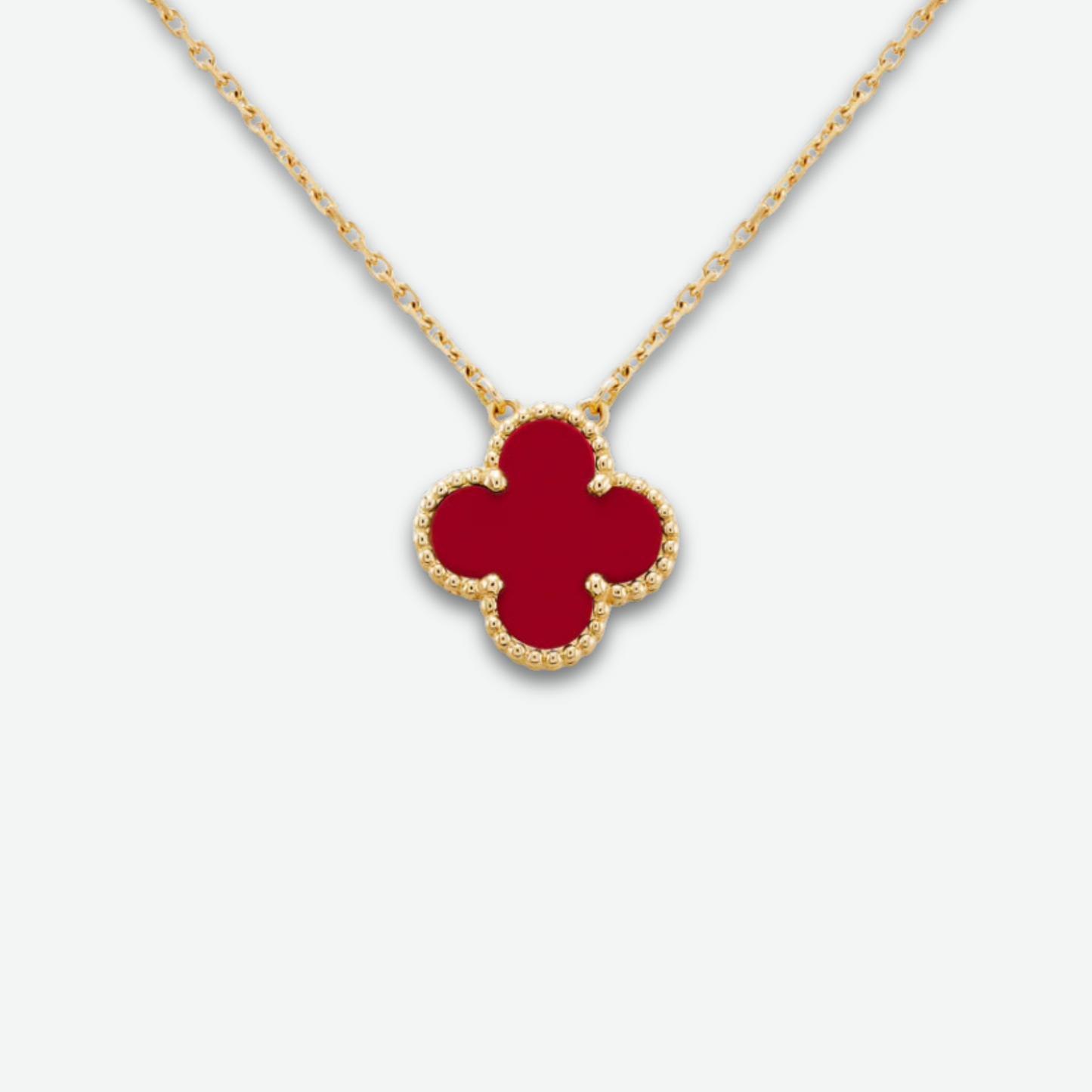 AMOUR GOLD / RED NECKLACE