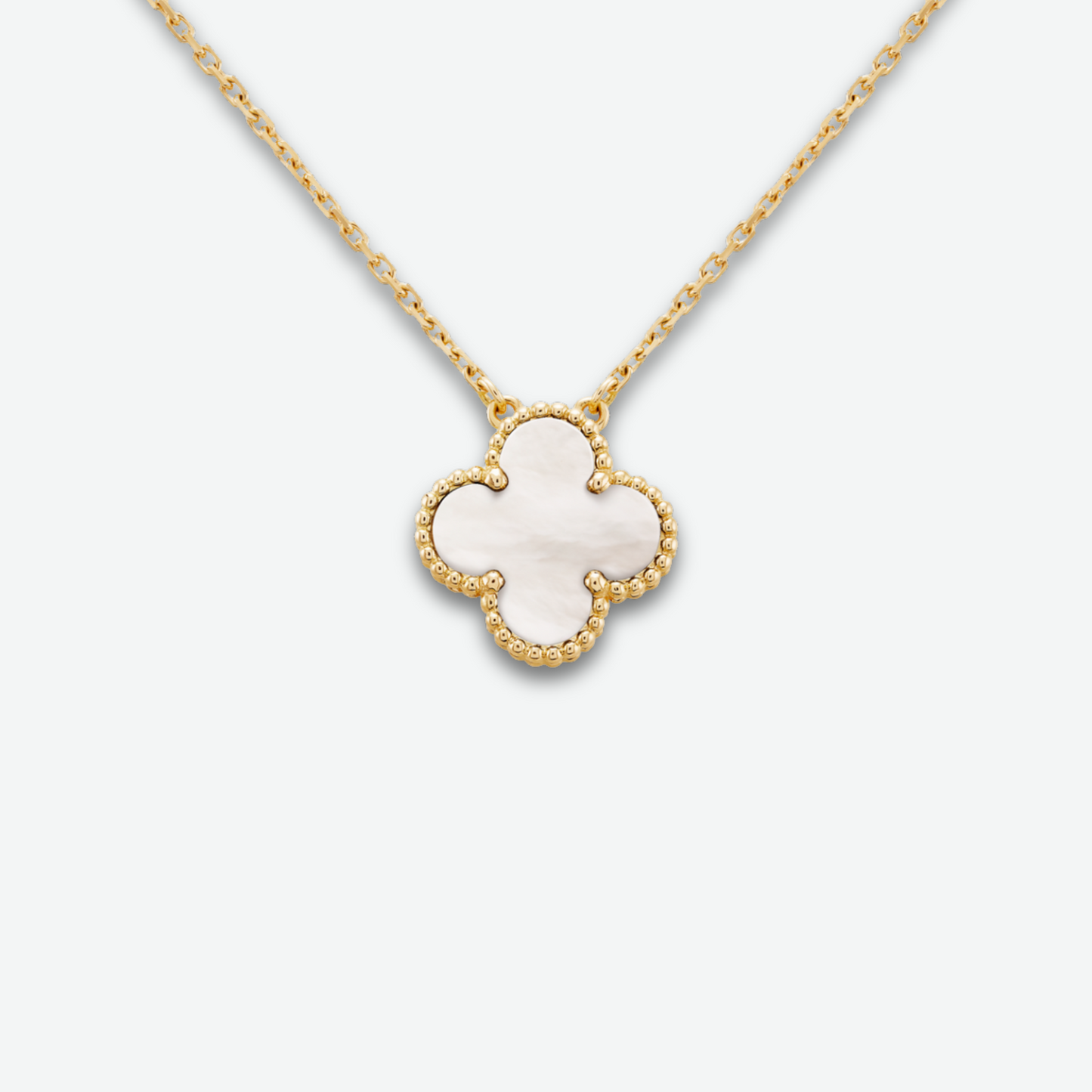 AMOUR GOLD / MOTHER OF PEARL NECKLACE