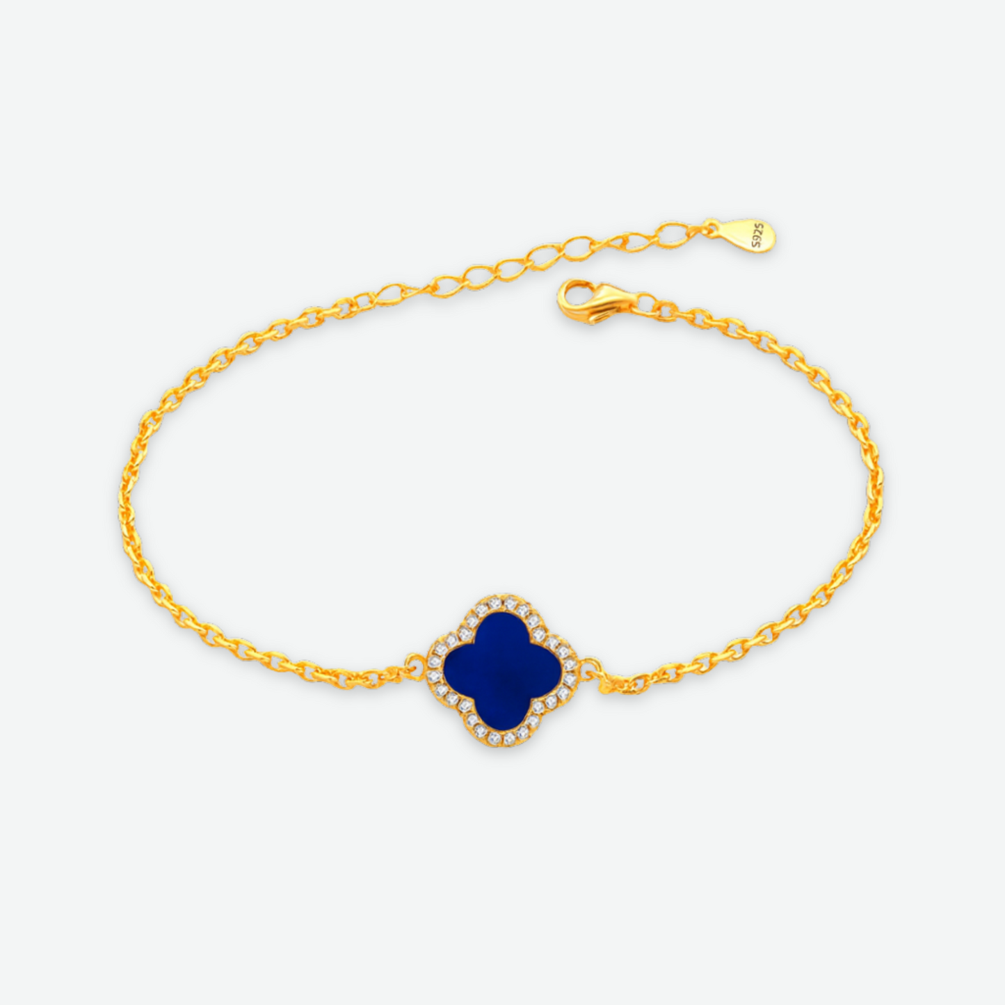 SINGLE TRINITY - DIAMOND BLUE BRACELET