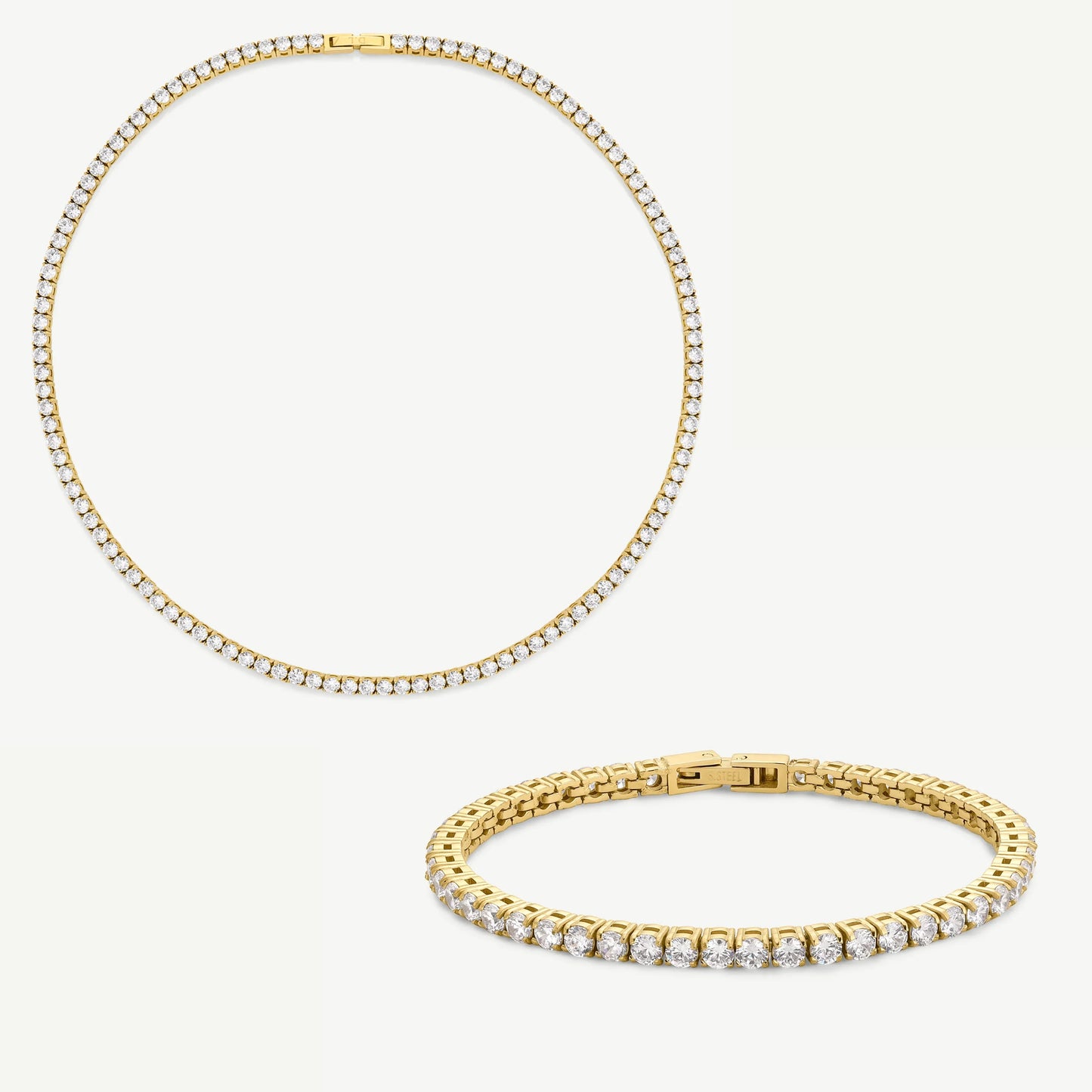 HALO - TENNIS GOLD SET 4mm