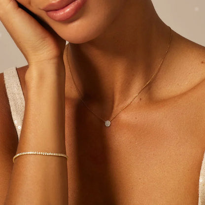 HALO XS - TENNIS BRACELET / GOLD