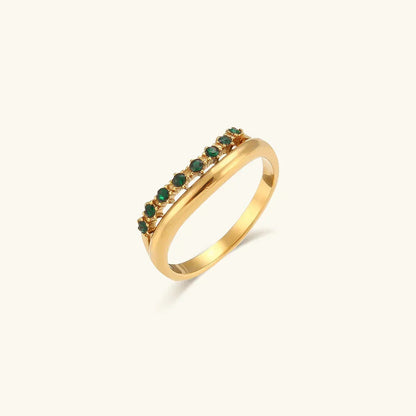 Adeline Diamond Gold Ring