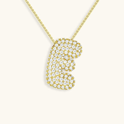 Hailey Bubble Initial Necklace (Bundle)