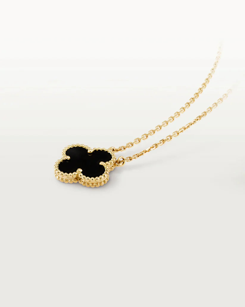 AMOUR GOLD / BLACK NECKLACE