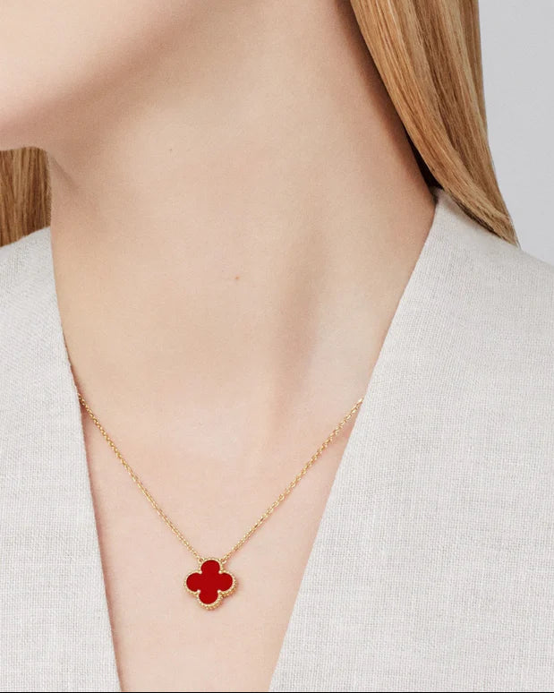AMOUR GOLD / RED NECKLACE