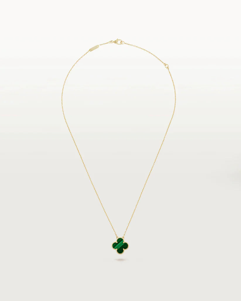 AMOUR GOLD / GREEN NECKLACE