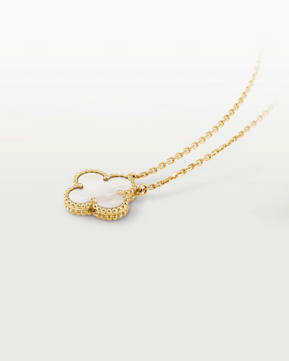 AMOUR GOLD / MOTHER OF PEARL NECKLACE