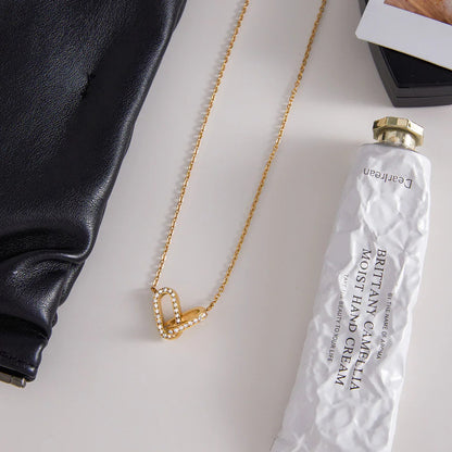 Zoelle Interlocking Diamond Pendant