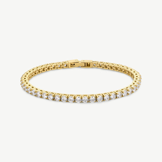 HALO - TENNIS BRACELET / GOLD