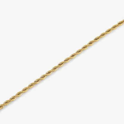 GOLD ROPE BRACELET