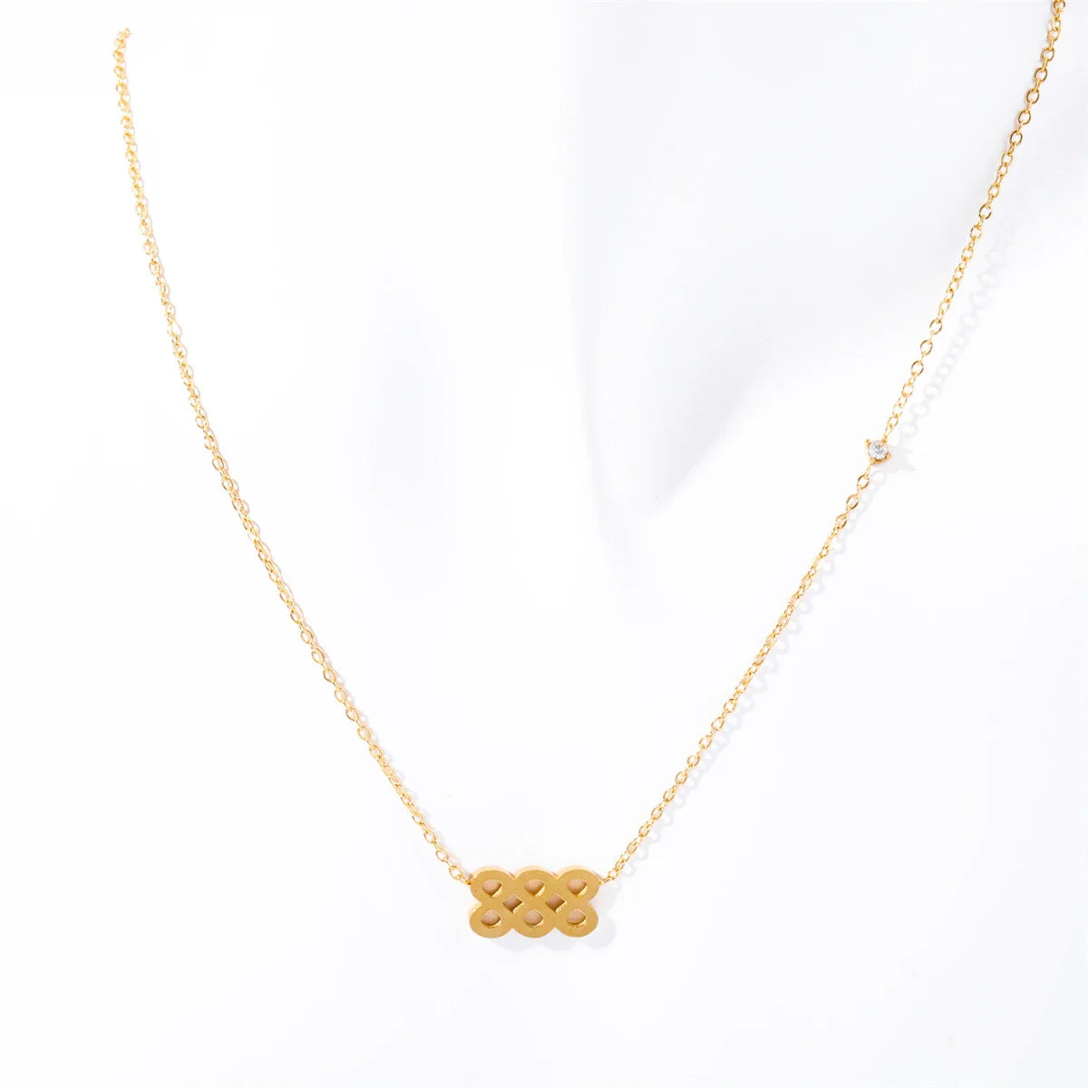 18K GOLD ANGEL NUMBER NECKLACE 111-999