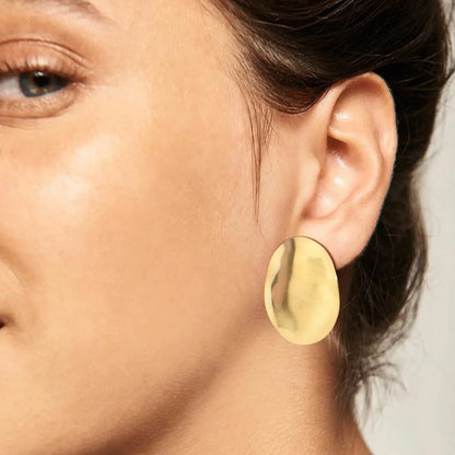 SMOOTH PLATE EARRINGS