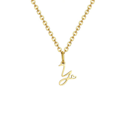 HEART INITIAL A-Z NECKLACE