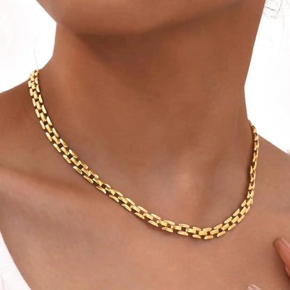 BOX CHAIN NECKLACE