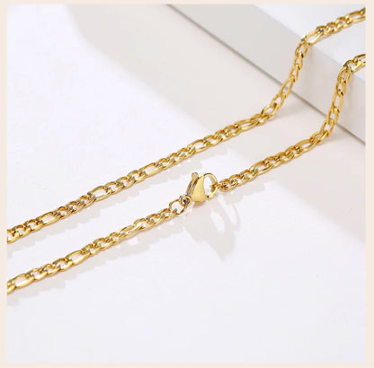 GOLD FIGARO NECKLACE