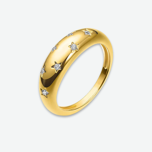 GOLDEN STAR RING