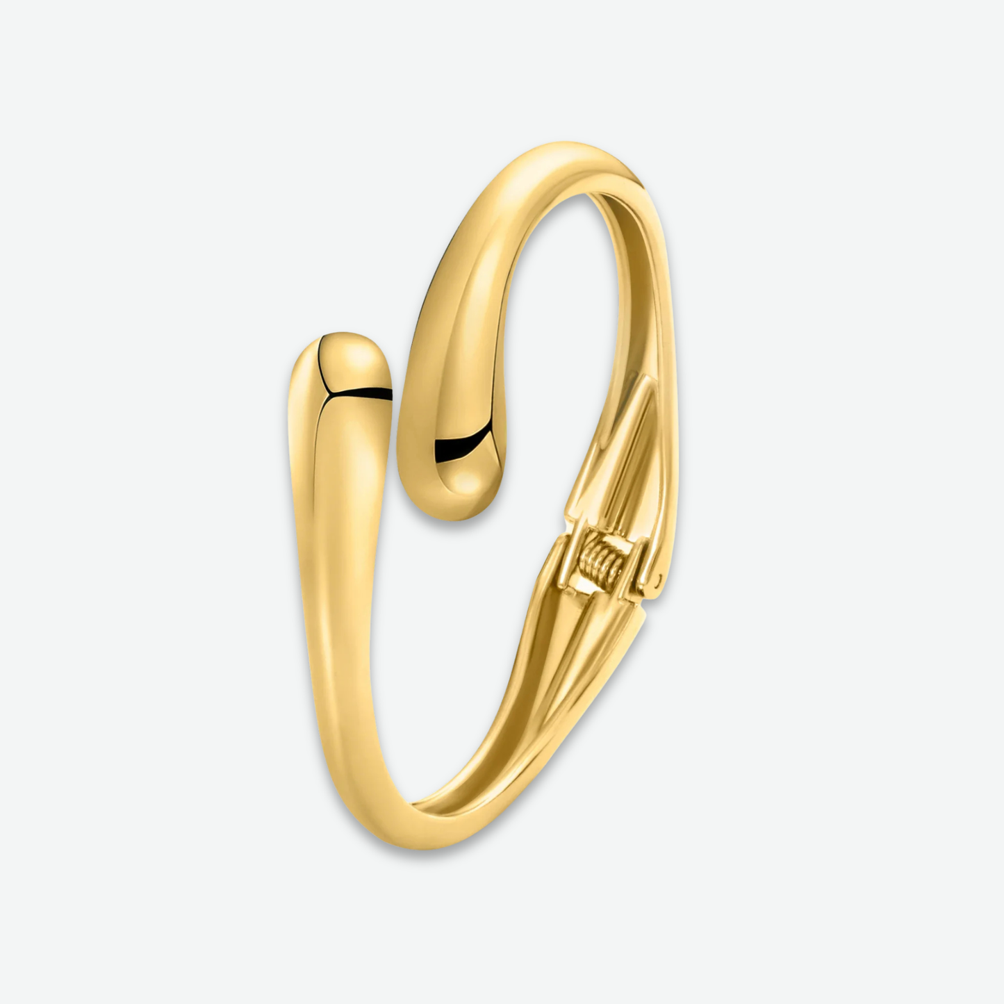 THICK OVERLAP HINGED BANGLE