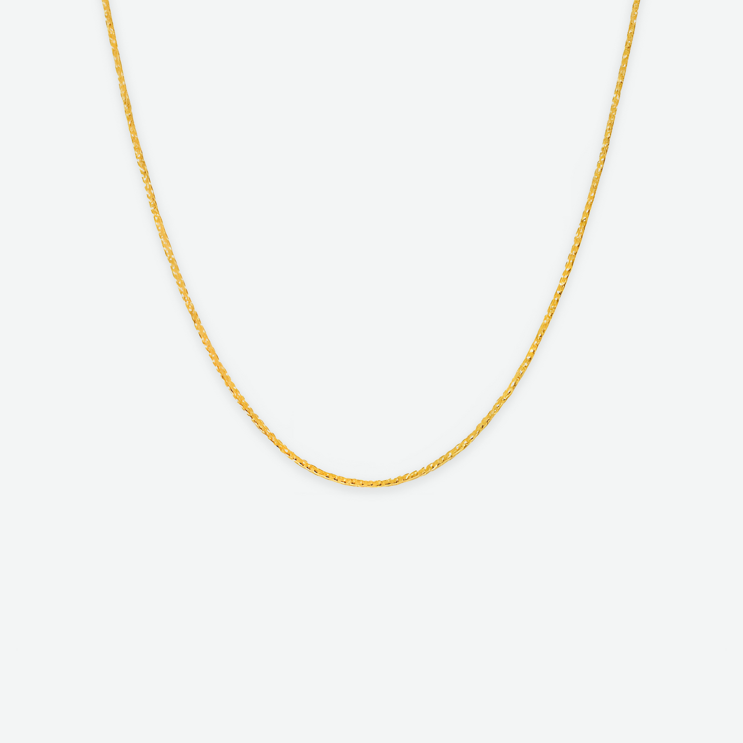 GLOSSY ROPE NECKLACE