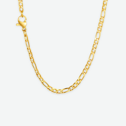 GOLD FIGARO NECKLACE