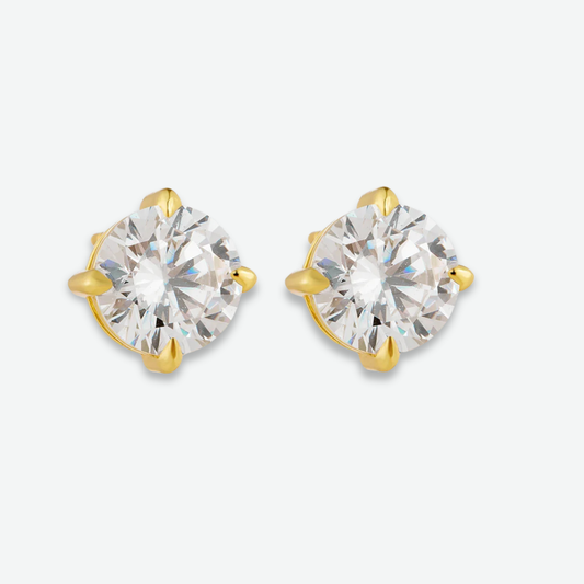 CLARA - DIAMOND STUD EARRINGS