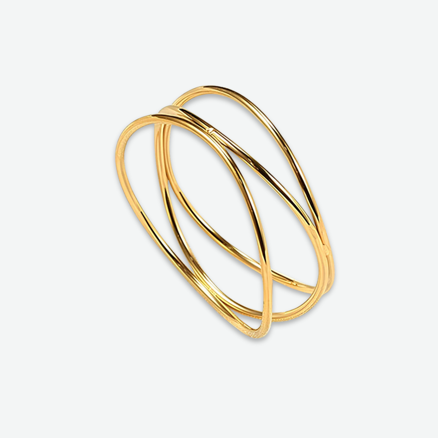 THREE LAYER RING