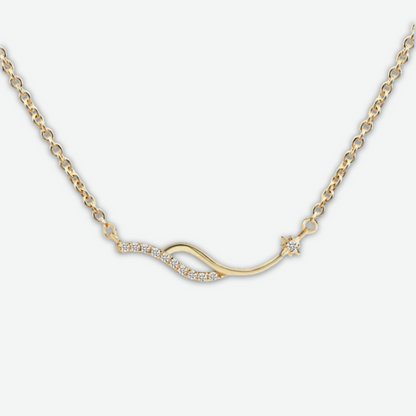 RUBY - INFINITY NECKLACE / 18K GOLD