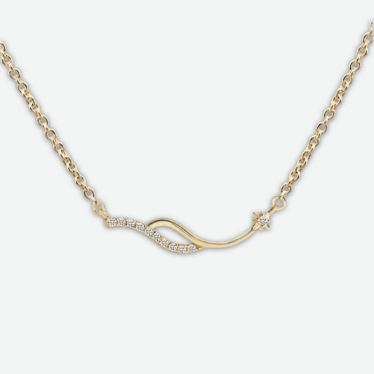 RUBY - INFINITY NECKLACE / 18K GOLD