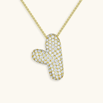 Hailey Bubble Initial Necklace (Bundle)