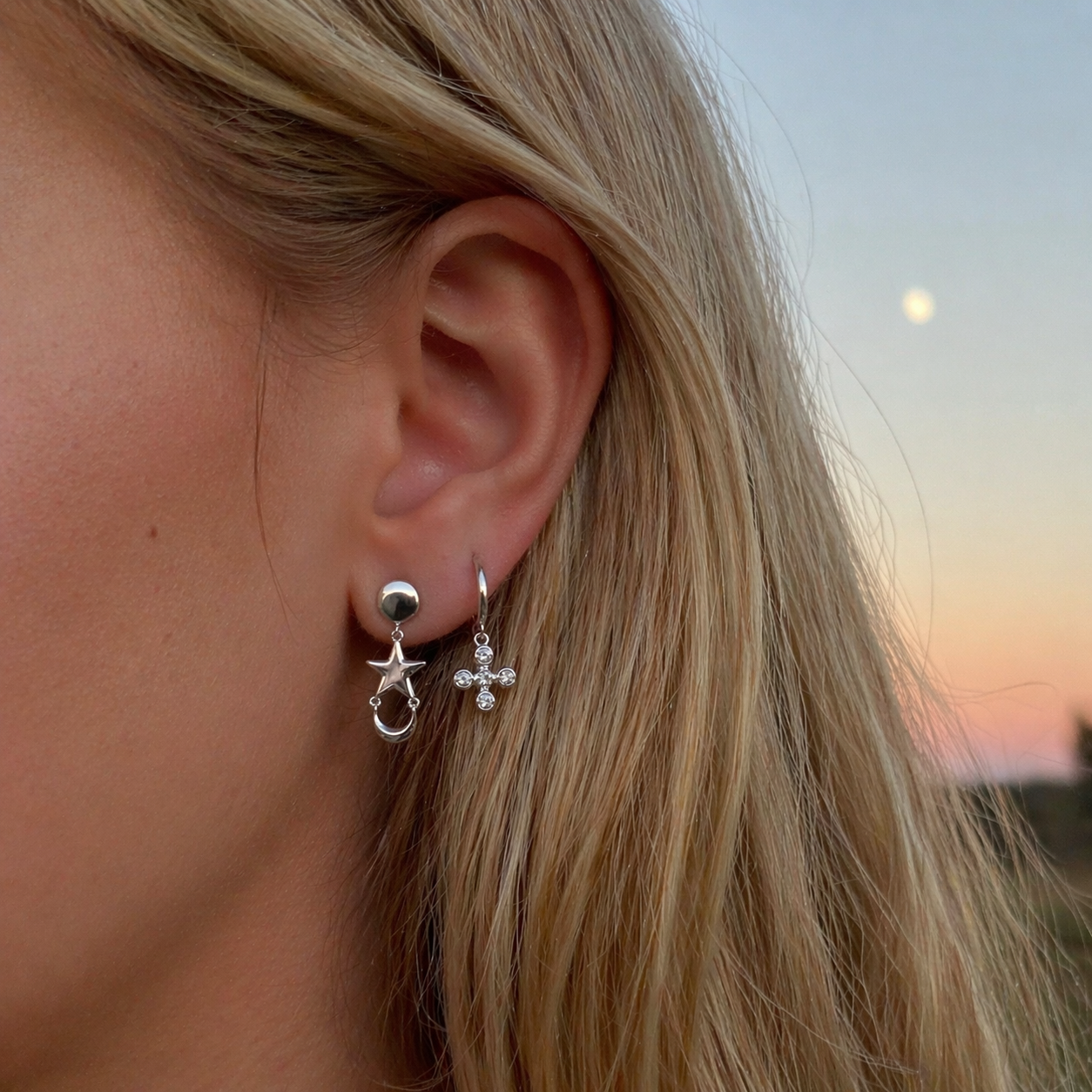 Cosmic Sky Earrings