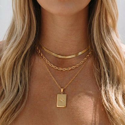 Raphaela Layered Gold Necklace