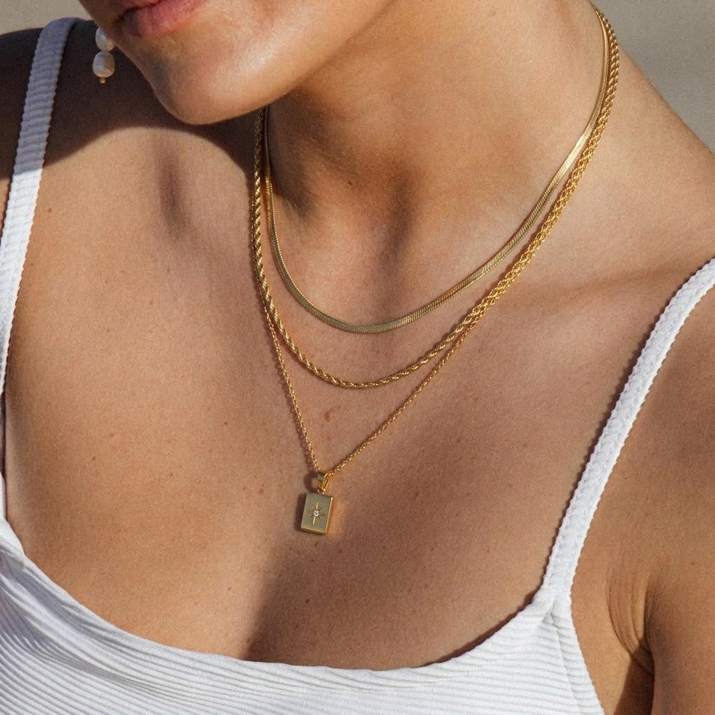 Raphaela Layered Gold Necklace