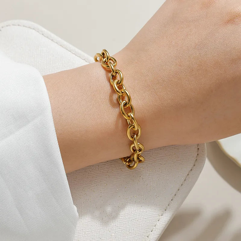ZARA - LOCK BRACELET / GOLD